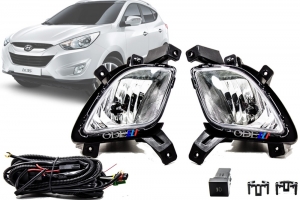 Farol Auxiliar Ix35 2009 / 2014 Kit