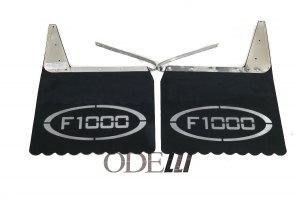 Badana Dianteira F-1000 Material Pesado Inox C/ Logo