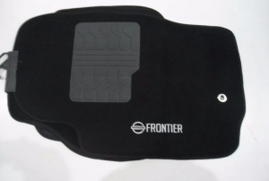 Tapete Cabini Frontier 08/09 Carpete (5 Peças) Preto