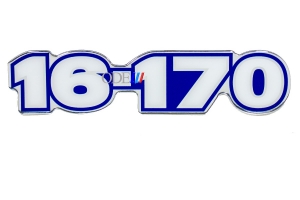 Emblema '16-170' Grande Resinado 91/99