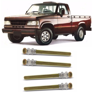 Kit Pino Bucha Dobradiça Porta Acd20 Caminhão 13000 67/... 4 Peças