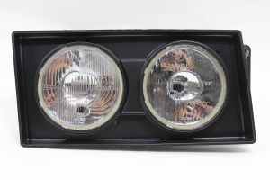 Farol Vw Caminhões Worker/Titan Medio/ Pesado 00/... Mascara Cinza Ld Arteb