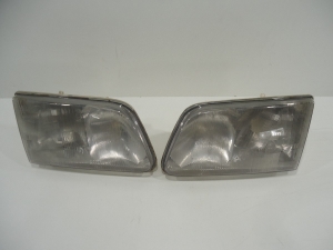 Par Farol S10 Blazer 95/00 com Detalhe No Cromo Usado