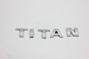 Emblema 'Titan' Vw 15/... Cromado