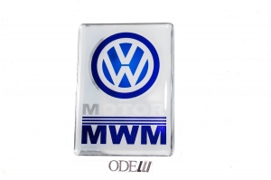 Kit Emblema Vw 13-130 Resinado 5 Peças