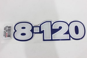 Emblema '8-120' Pequeno
