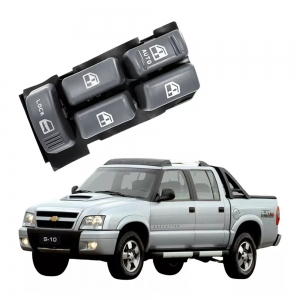 Botao (Interuptor) Vidro Elé Quadruplo S10 4 Portas Blazer Grand Blazer 95/11