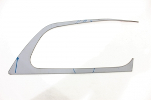 Capa (Acabamento) Maçaneta Inox Volvo Fh 15/18