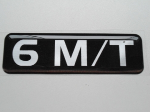 Emblema '6m/T' Frontier 08/... (Resinado)