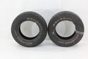 Pneu 265/65/R17 (Par) Grabber At2 Hilux Sw4 05/11 Usado (509)