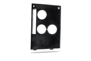 Moldura Painel Instrumentos Lateral Cargo 85/01 Preto Ld
