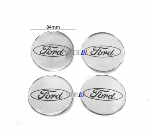 Emblema Calota Centro Roda F-250 F-350 Cromada