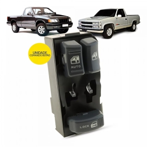 Botao Vidro Elétrico Duplo S10 2 Portas Silverado 95/11
