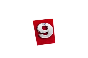 Numeral - 9 Cromado