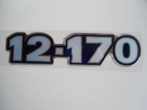 Emblema '12-170' Pequeno