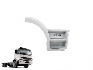 Paralama Cabine Diant Mb Atego 1315/1418/1518/1718/1725/1728/2425/2428  Ld Fibra Rtm (Igual Original)