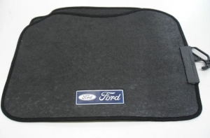 Tapete Cabini Ranger 13/... Cabine Simples Pvc (2 Peças) Preto
