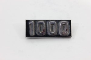 Emblema 1000 Lateral Paralama D-10 64/84 Usado (230)
