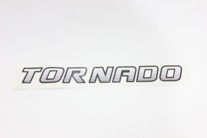 Emblema 'Tornado' S10 10/11 Preto