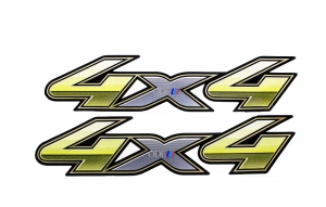 Emblema '4x4' Hilux Flex 13/15