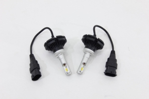Kit Ultra Led H27 X3 6k C/ Duas Cores Branca e Amarela 9/30v