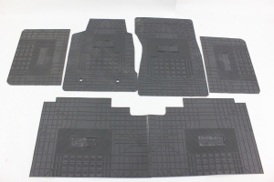 Tapete Cabine Sw4 16/20 7 Lugares (5 Peças) Borracha Padrão Original