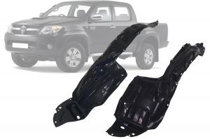 Kit Paralama Interno (Parabarro)  Hilux 2012/2016 2 Peças