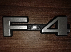 Emblema 'F-4' F-4000 .../92
