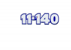 Emblema Vw '11-140' Pequeno Resinado
