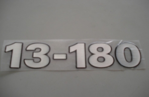 Emblema '13-180 ' Frente Vw