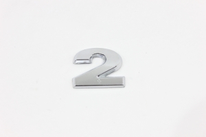 Emblema '2' Vw 15/... Cromado