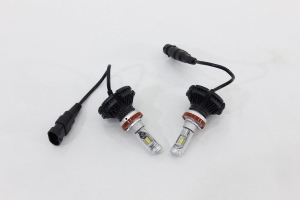 Kit Ultra Led H8 X3 6k C/ Duas Cores Branca e Amarela 9v/30v