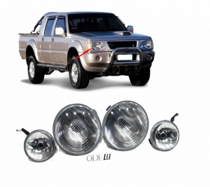 Kit Farol Dianteiro L200 99/04 4 Peças