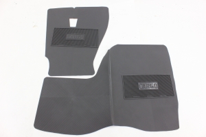 Tapete Cargo 11/... Cabine Simples (2 Peças) Borracha Padrão Original