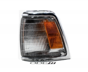 Lanterna Dianteira Hilux Sr5 4x2 92/01 C/ Aro Cromado Le