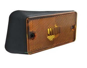 Lanterna Lateral com Base Curva Vw Ambar Le