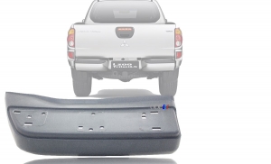 Para-choque Traseiro sem Pisante L200 Triton 08/14 Ld