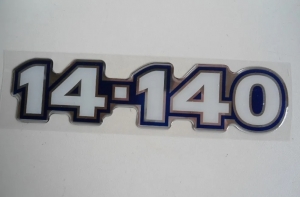 Emblema '14-140' Pequeno