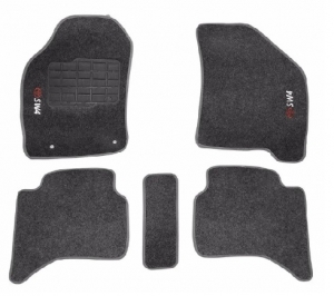 Tapete Cabini Sw4 05/11 (5 Peças) Preto (Carpete)