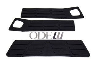 Moldura Para-choque  Tras (Pisante) S10 95/00 (Kit 3 Peças)