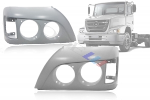 Kit Moldura (Aro) Farol Mb Atron 1319  / 2324  2012/2016