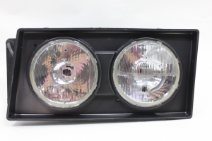 Farol Vw Caminhões Worker/Titan Medio/ Pesado 00/... Mascara Cinza Le Arteb