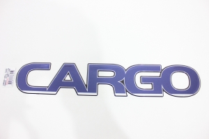Emblema 'Cargo' Menor Azul