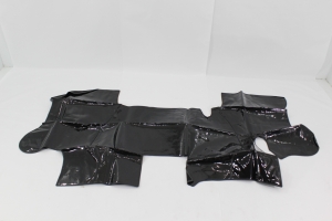 Tapete Liso Inteiriço Vw .../91 Preto