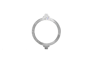 Arruela Calço Eixo Copo Engate Caixa Redução S10/Blazer 4x4 98/11 (Metal Patente) Mais Resist