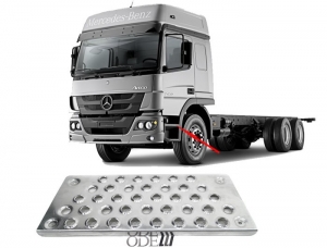 Pisante Estribo Mb Atego (Degrau Superior) Chapa Le/Ld