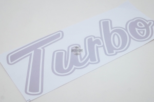 Emblema 'Turbo' F-1000 93/... Prata