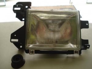 Farol com Suporte Lanterna  F-1000 e F-4000 93/96 Ambar Ld