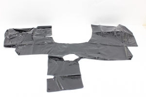 Tapete Liso Inteiriço Mb 709/912 Preto