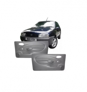 Kit Forro Porta Fiesta/Courier 96/02 2p Man C/ Tela Diant (Ld/Le)